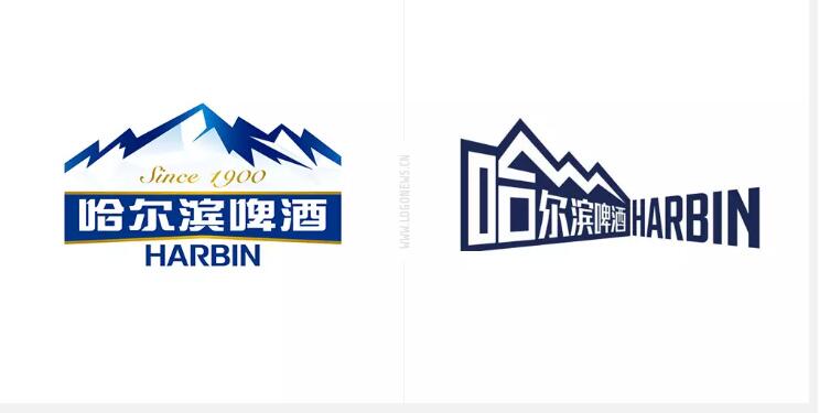 要吸引年轻人,哈尔滨啤酒设计了新logo推出新包装
